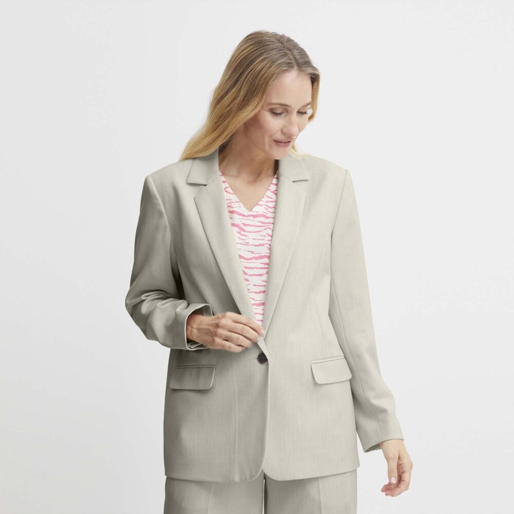 FRANSA Milena Blazer in Birch