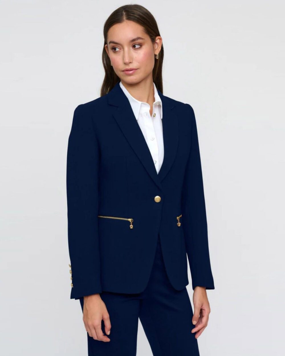 BARILOCHE Tailored Tudela Blazer in Navy