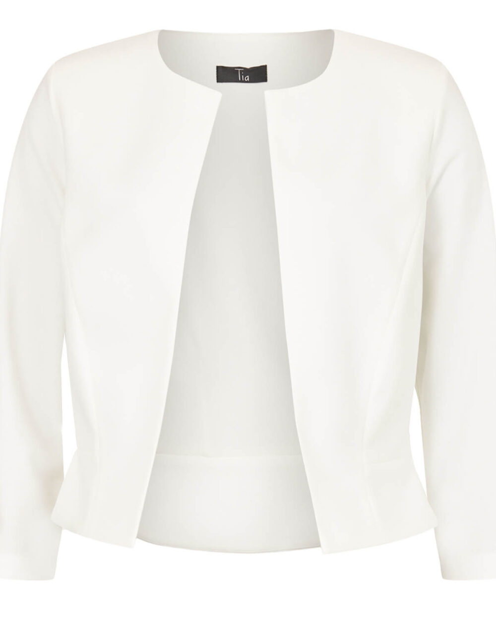 TIA Short Jacket in Ivory - 77641-7341