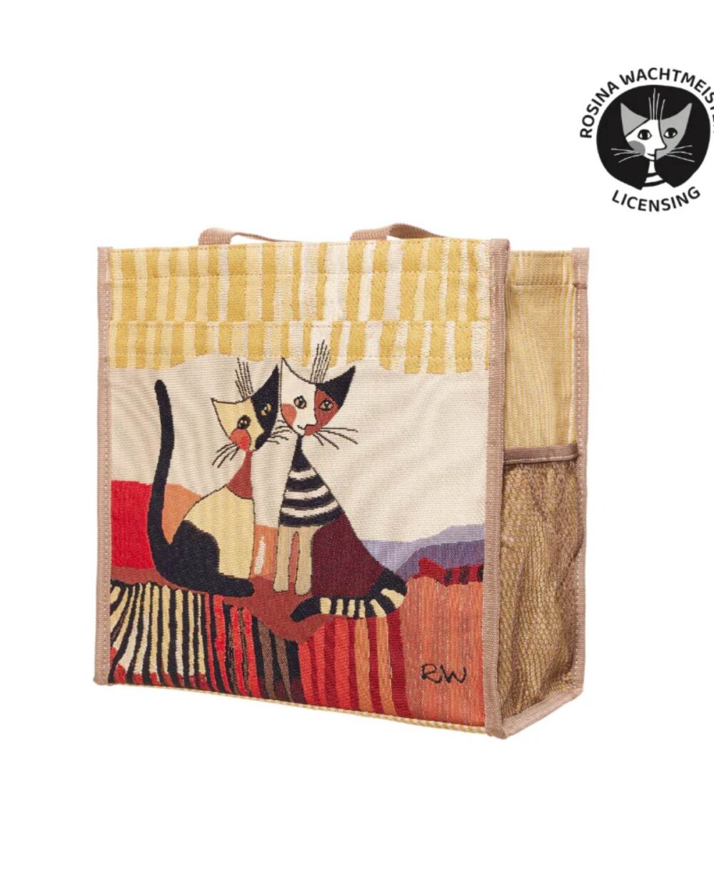 SIGNARE SHOPPER BAG-ROSINA CAT